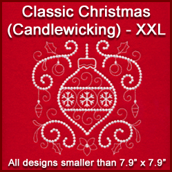 A Classic Christmas (Candlewicking) Design Pack