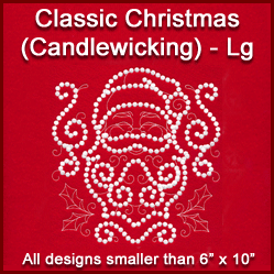 A Classic Christmas (Candlewicking) Design Pack