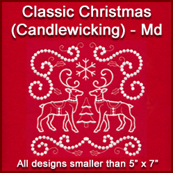 A Classic Christmas (Candlewicking) Design Pack