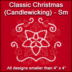 A Classic Christmas (Candlewicking) Design Pack