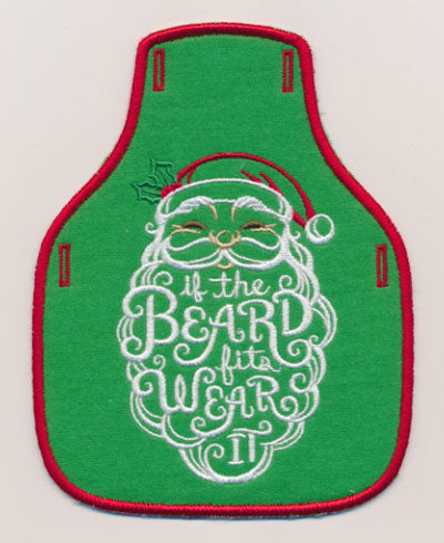 If the Beard Fits Bottle Apron (In-the-Hoop)