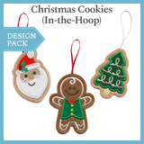 A Christmas Cookies (In-the-Hoop) Design Pack