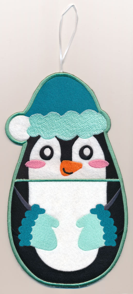 Penguin Stocking Stuffer (In-the-Hoop)