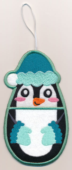 Penguin Stocking Stuffer (In-the-Hoop)