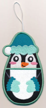 Penguin Stocking Stuffer (In-the-Hoop)