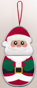 Santa Stocking Stuffer (In-the-Hoop)