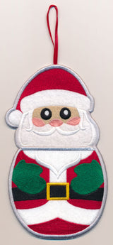 Santa Stocking Stuffer (In-the-Hoop)