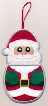 Santa Stocking Stuffer (In-the-Hoop)