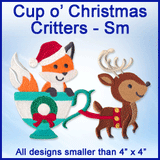 A Cup o' Christmas Critters Design Pack