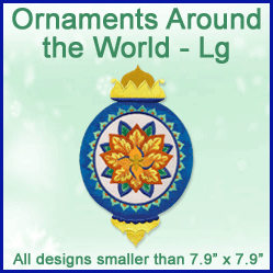 A Ornaments Around the World Design Pack