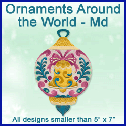 A Ornaments Around the World Design Pack