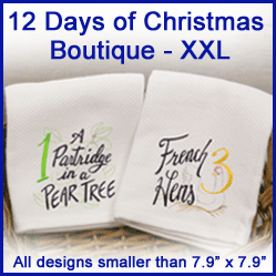 A 12 Days of Christmas Boutique Design Pack