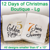 A 12 Days of Christmas Boutique Design Pack