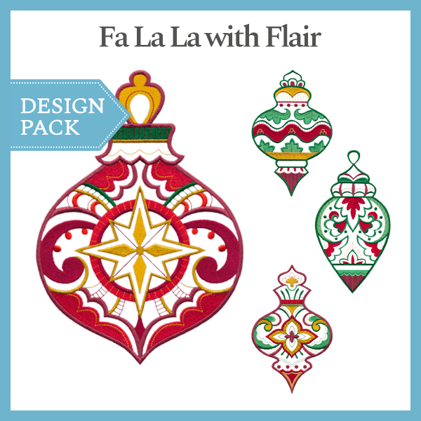 A Fa La La with Flair Design Pack