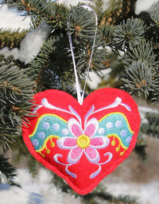 Dala Heart Stuffie (In-the-Hoop)