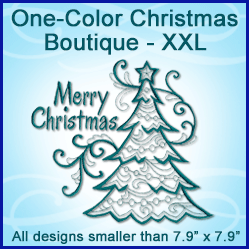 A One-Color Christmas Boutique Design Pack