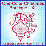 A One-Color Christmas Boutique Design Pack