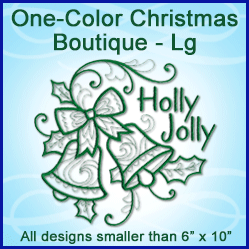 A One-Color Christmas Boutique Design Pack