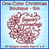 A One-Color Christmas Boutique Design Pack
