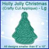 A Holly Jolly Christmas (Crafty Cut Applique) Design Pack