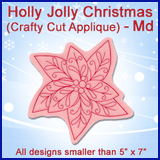 A Holly Jolly Christmas (Crafty Cut Applique) Design Pack