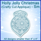 A Holly Jolly Christmas (Crafty Cut Applique) Design Pack