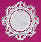Elegant Fabric Doily (Lace)