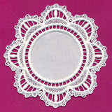 Elegant Fabric Doily (Lace)