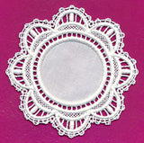 Elegant Fabric Doily (Lace)