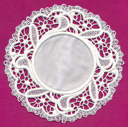 Delicate Fabric Doily (Lace)