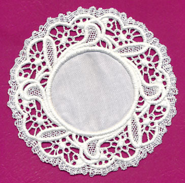 Delicate Fabric Doily (Lace)