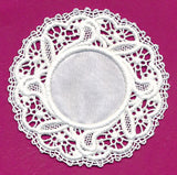 Delicate Fabric Doily (Lace)