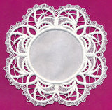 Graceful Fabric Doily (Lace)