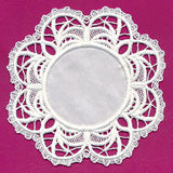 Graceful Fabric Doily (Lace)