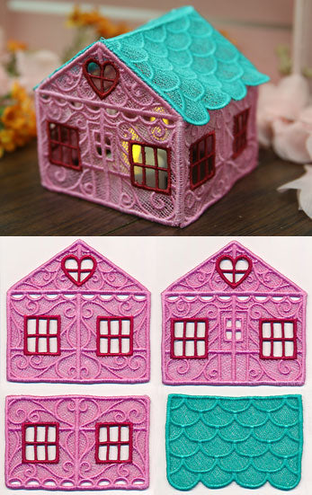 House in 3D (Lace)
