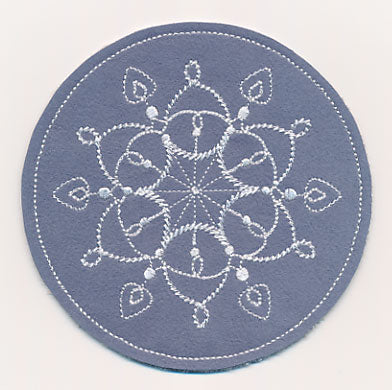 Snowflake Fancy Coaster 3 (In-the-Hoop)