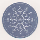 Snowflake Fancy Coaster 3 (In-the-Hoop)