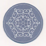Snowflake Fancy Coaster 2 (In-the-Hoop)
