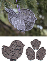 Chickadee in 3D (Lace)