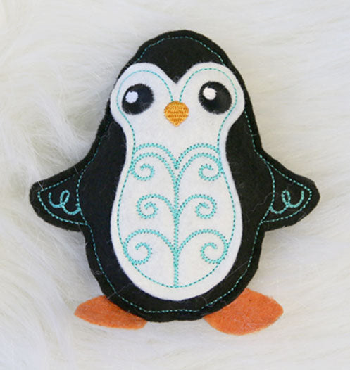 Penguin Stuffie (In-the-Hoop)