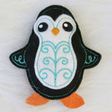 Penguin Stuffie (In-the-Hoop)
