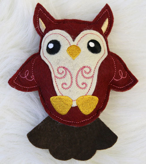 Owl Stuffie (In-the-Hoop)