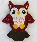 Owl Stuffie (In-the-Hoop)