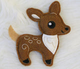Deer Stuffie (In-the-Hoop)