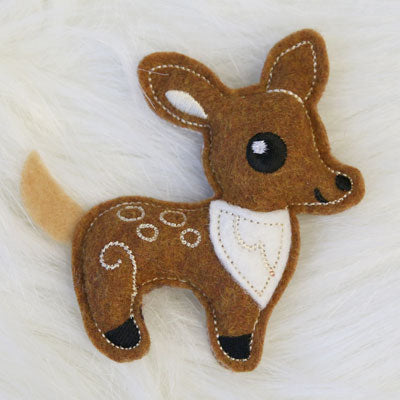 Deer Stuffie (In-the-Hoop)