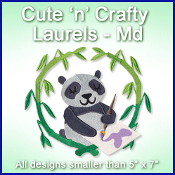 A Cute 'n' Crafty Laurels Design Pack
