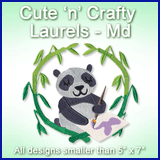 A Cute 'n' Crafty Laurels Design Pack