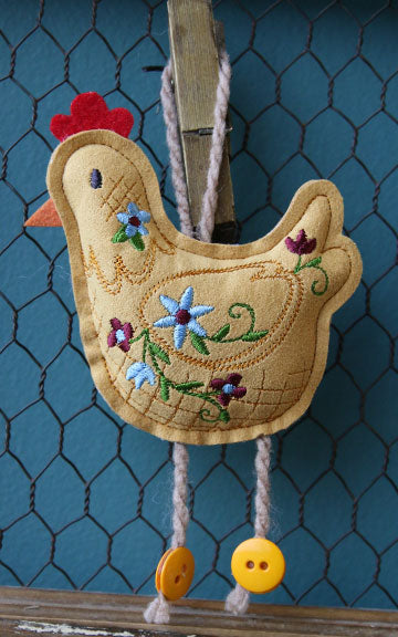 Hen Stuffie (In-the-Hoop)