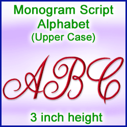 A Monogram Script Alphabet Design Pack
