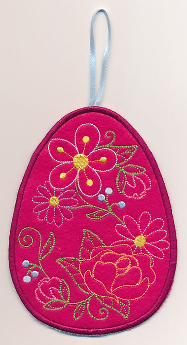 Easter Egg Treat Holder 1 (In-the-Hoop)